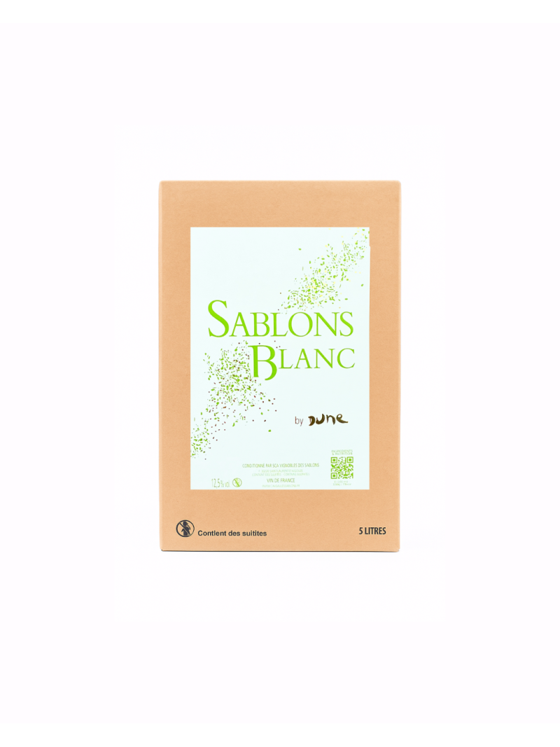 Bag In Box Sablons Blanc – Vin Blanc Fruité et Rafraîchissant