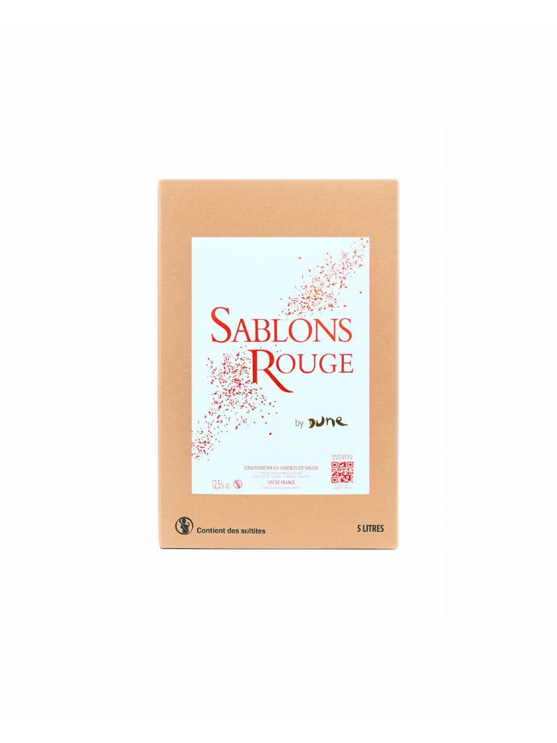 Bag In Box Sablons Rouge – Vin Rouge Fruité et Souple